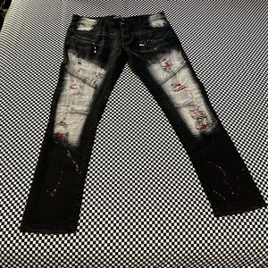 Brand new Arketype paint splatter jeans 38/32
